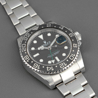 Rolex GMT-Master II 116710LN  Black Dial and Bezel 40mm