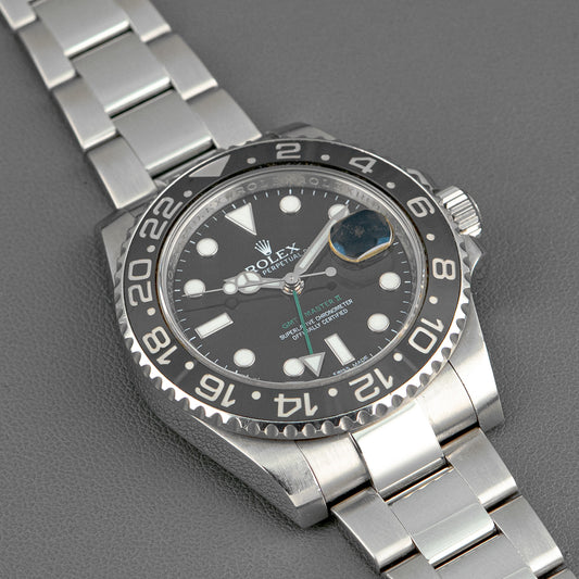 Rolex GMT-Master II 116710LN  Black Dial and Bezel 40mm