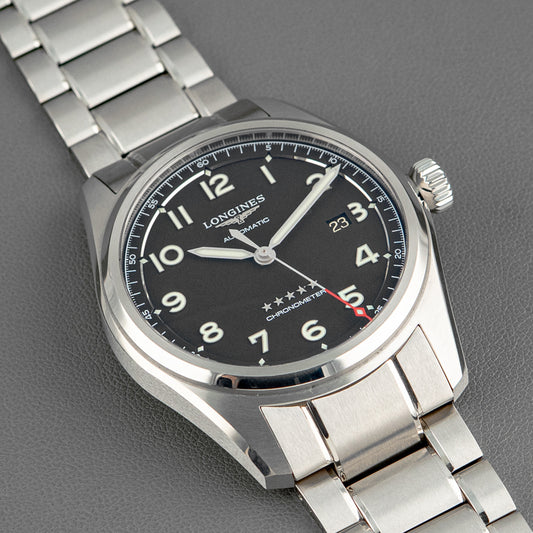 Longines Spirit Prestige Edition Black Dial Steel 42mm