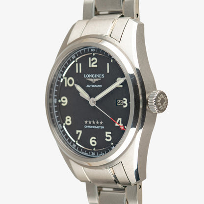 Longines Spirit Prestige Edition Black Dial Steel 42mm
