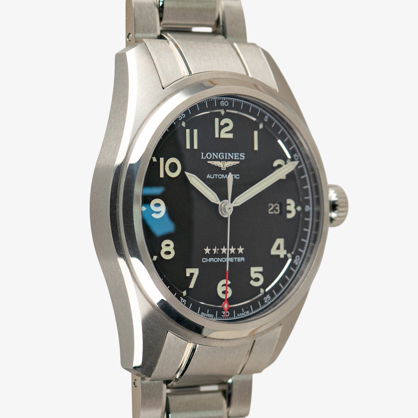 Longines Spirit Prestige Edition Black Dial Steel 42mm