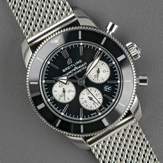 Breitling Superocean Heritage B01 Chronograph Black 44mm