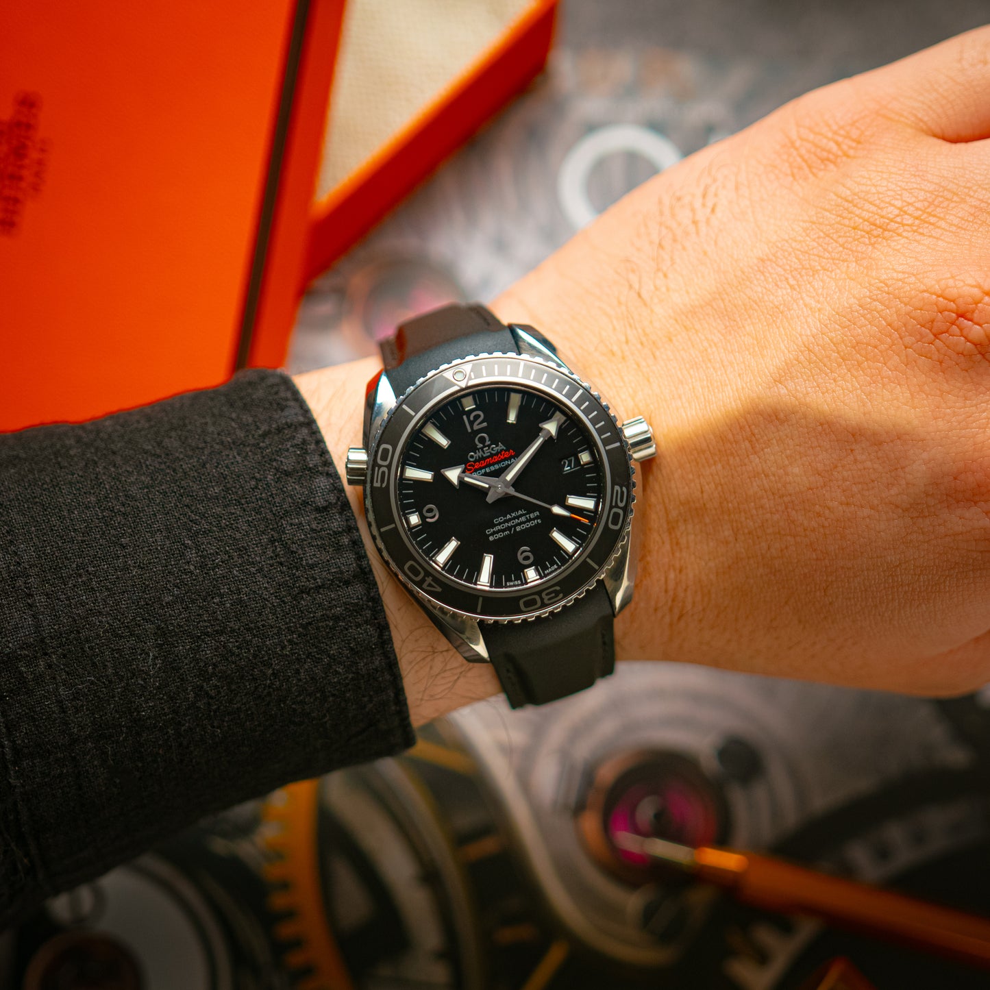 Omega Seamaster Planet Ocean 600M Co-Axial Black Dial 42mm