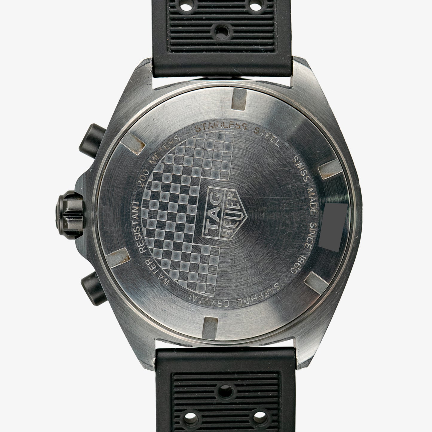 TAG Heuer Formula 1 Chronograph Black Dial Rubber 43mm
