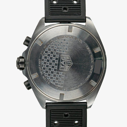 TAG Heuer Formula 1 Chronograph Black Dial Rubber 43mm