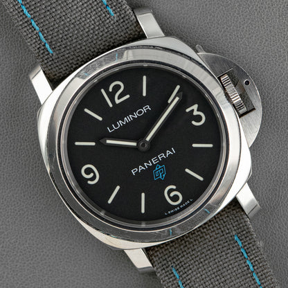 Panerai Luminor Logo PAM 774 Black Dial Fabric 44mm