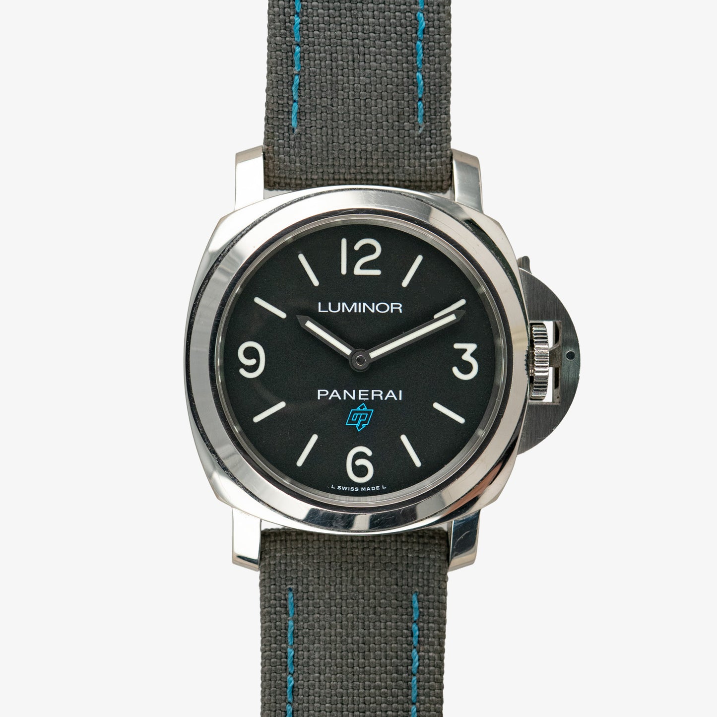 Panerai Luminor Logo PAM 774 Black Dial Fabric 44mm