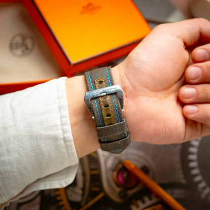 Panerai Luminor Logo PAM 774 Black Dial Fabric 44mm