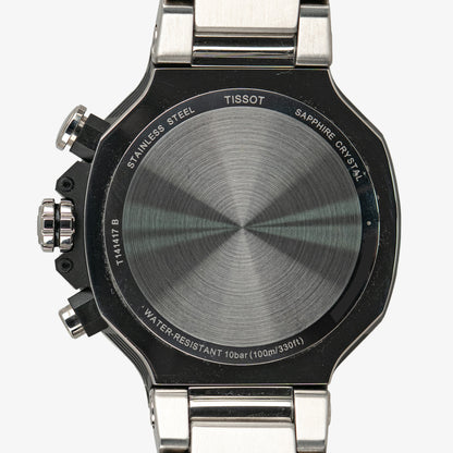 Tissot T-Race Chronograph Quartz Date Blue Dial 45mm