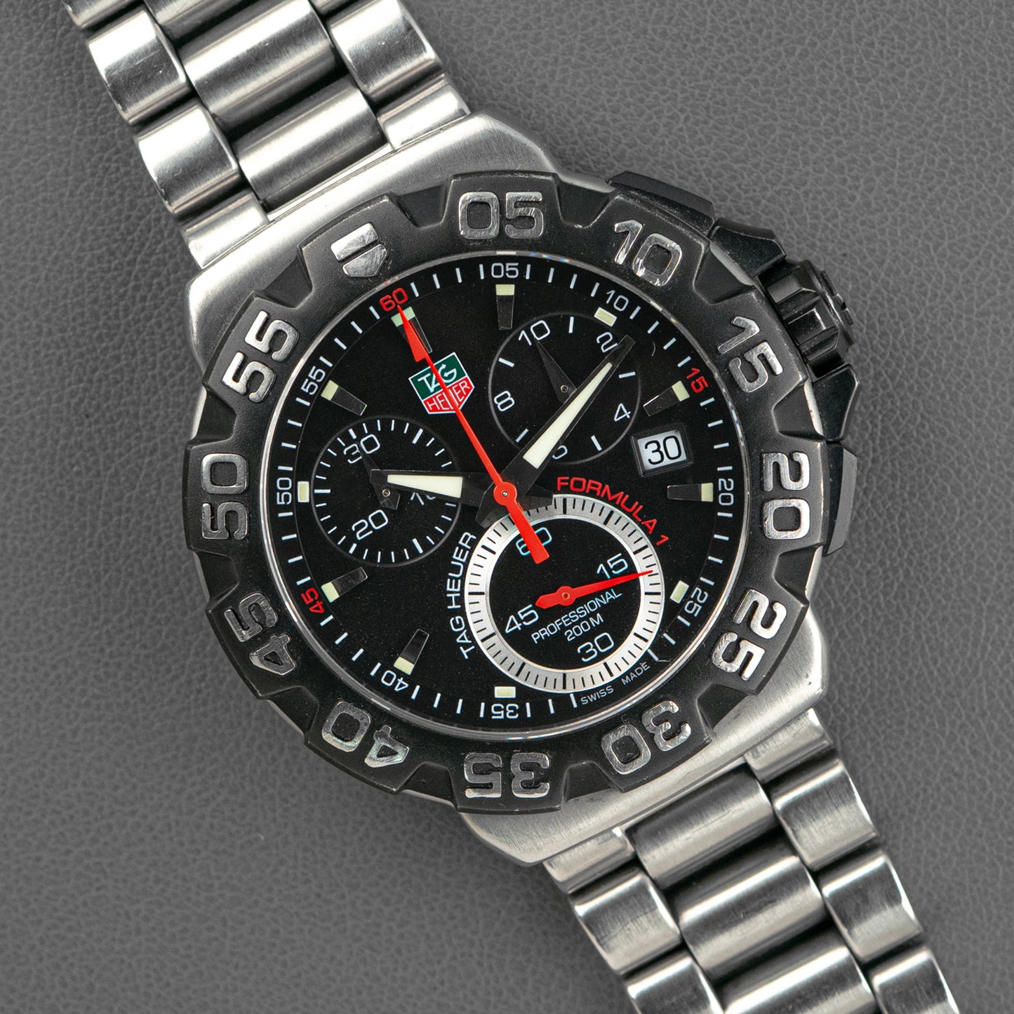 TAG Heuer Formula 1 Chronograph Quartz Black Dial 41mm