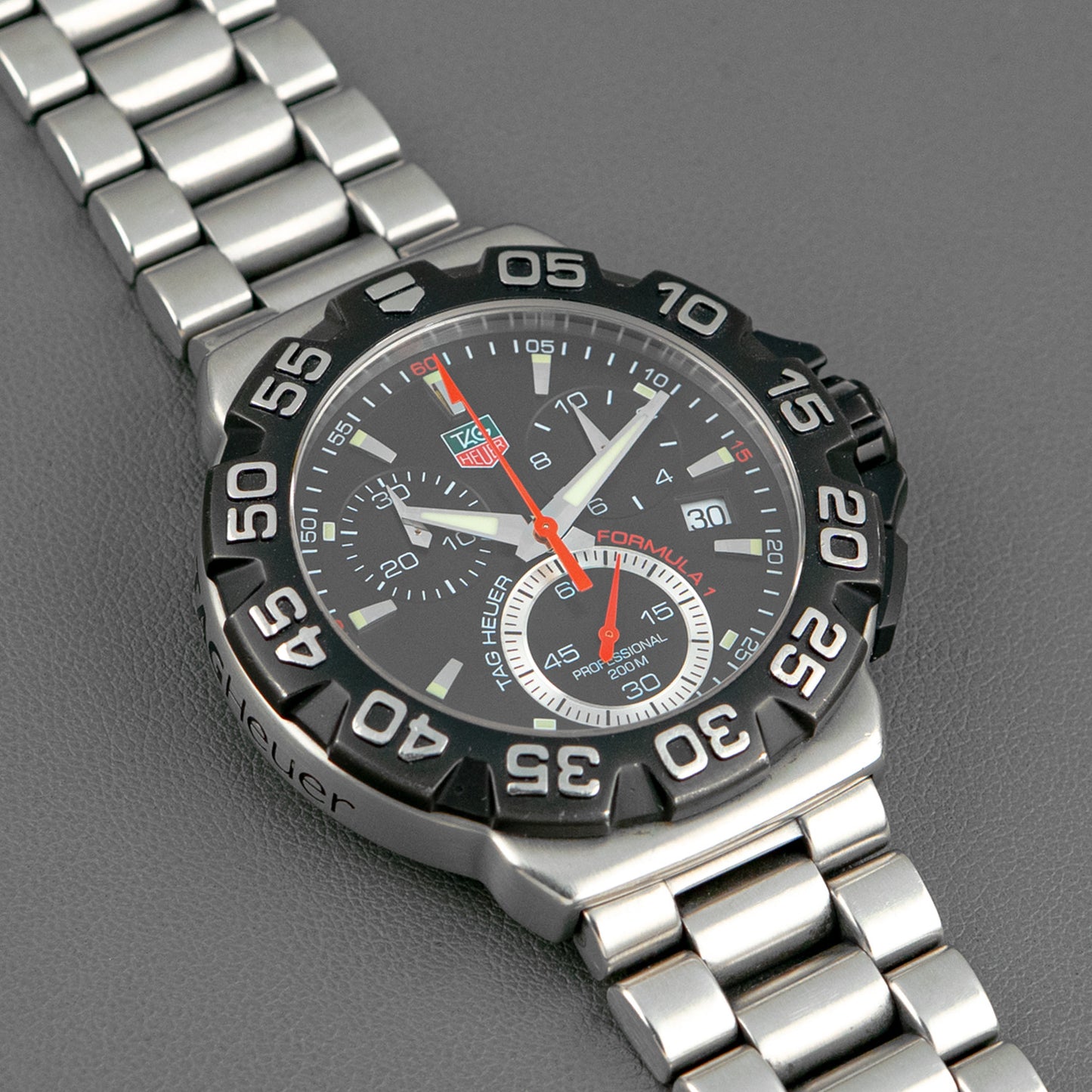 TAG Heuer Formula 1 Chronograph Quartz Black Dial 41mm
