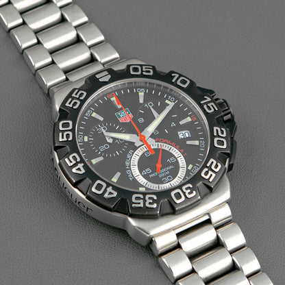 TAG Heuer Formula 1 Chronograph Quartz Black Dial 41mm