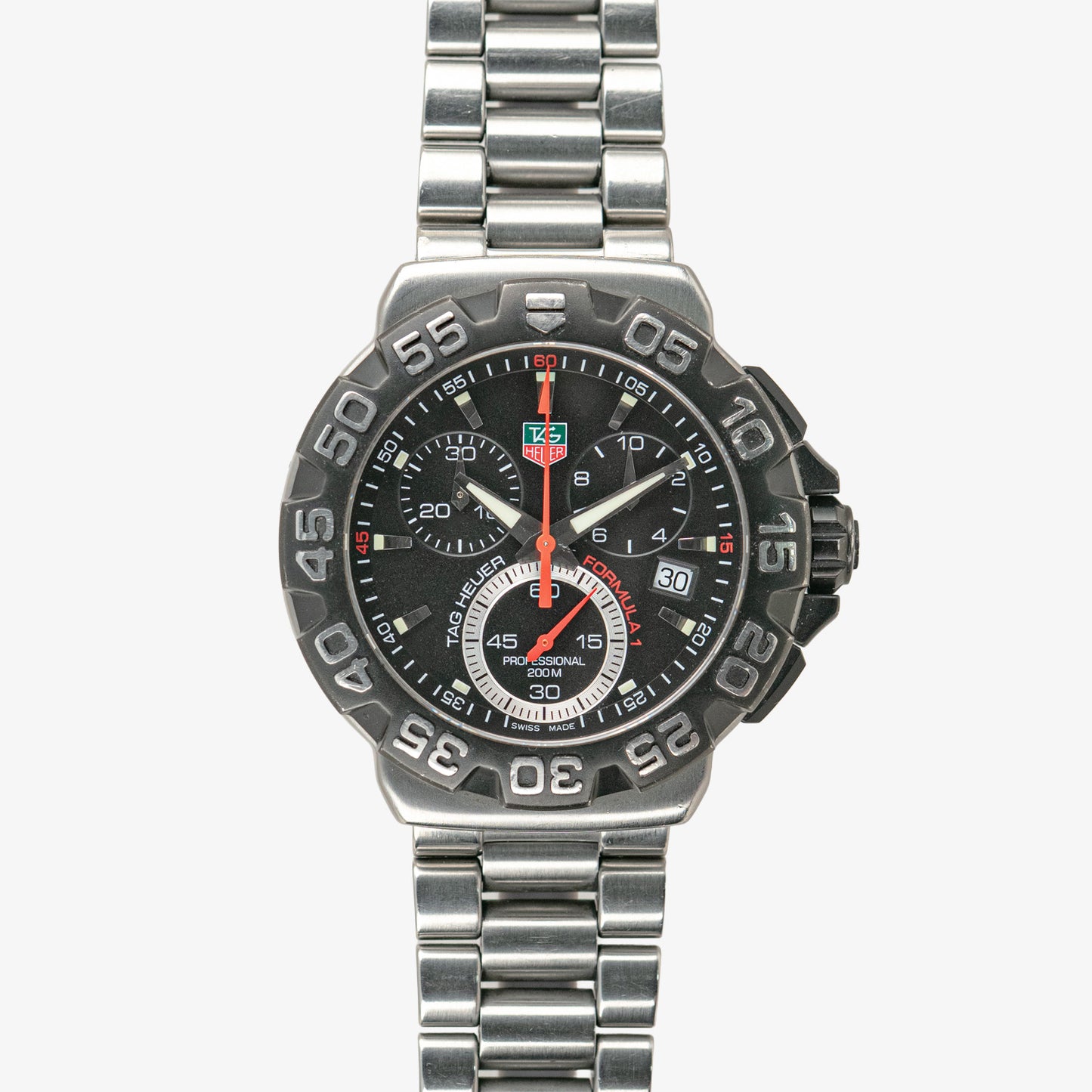 TAG Heuer Formula 1 Chronograph Quartz Black Dial 41mm