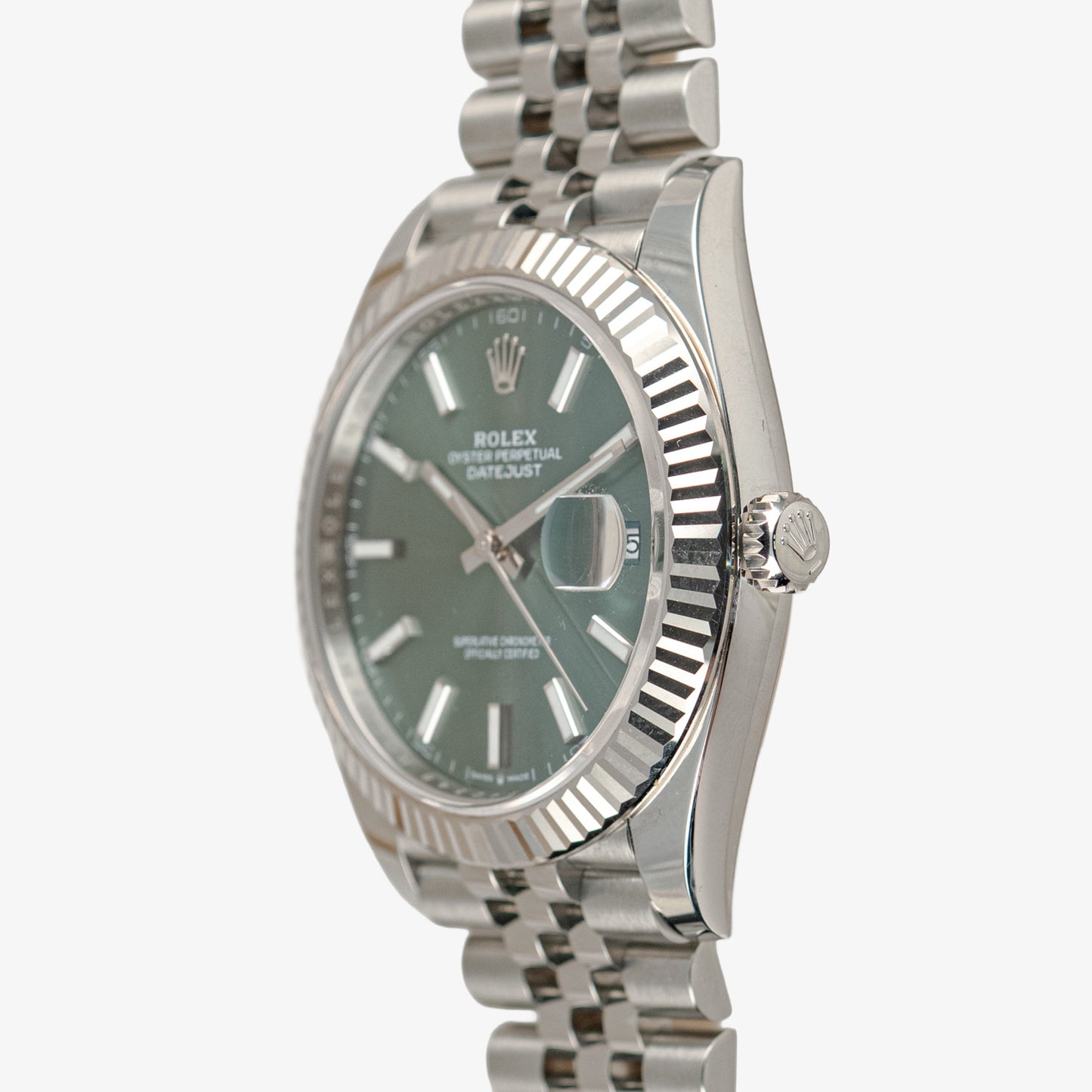 Rolex Datejust 41 Ref. 126334 Mint Green Dial 41mm