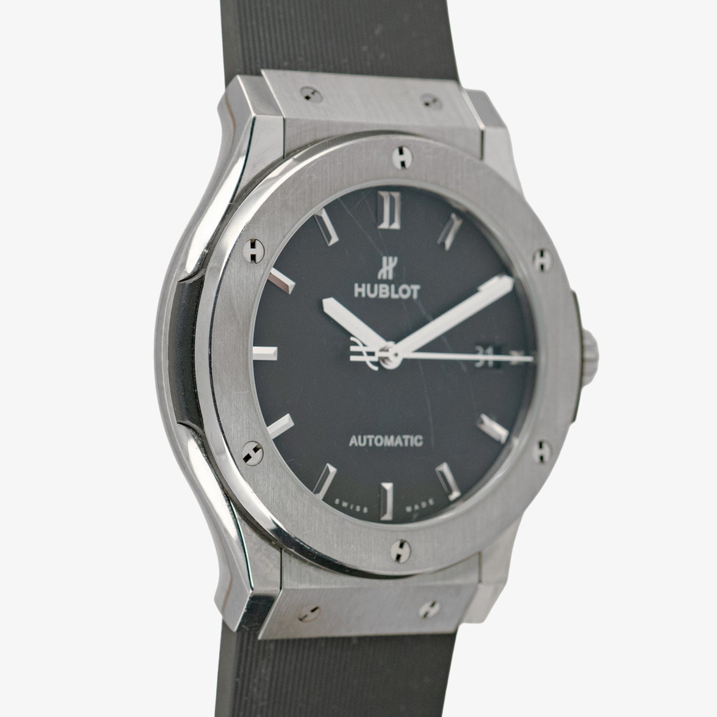 Hublot Classic Fusion Titanium Automatic Black Dial 45mm