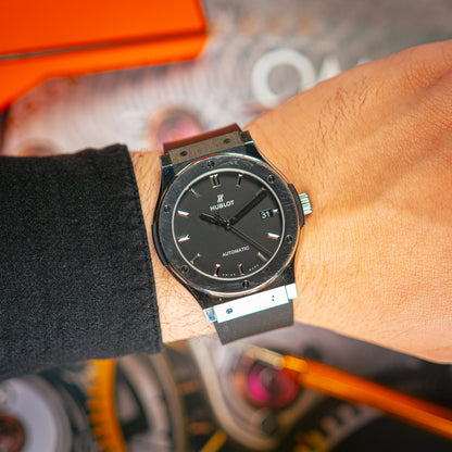 Hublot Classic Fusion Titanium Automatic Black Dial 45mm