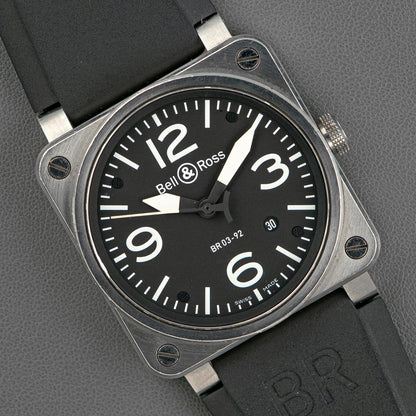 Bell & Ross BR 03-92 Black Dial Steel Automatic 42mm