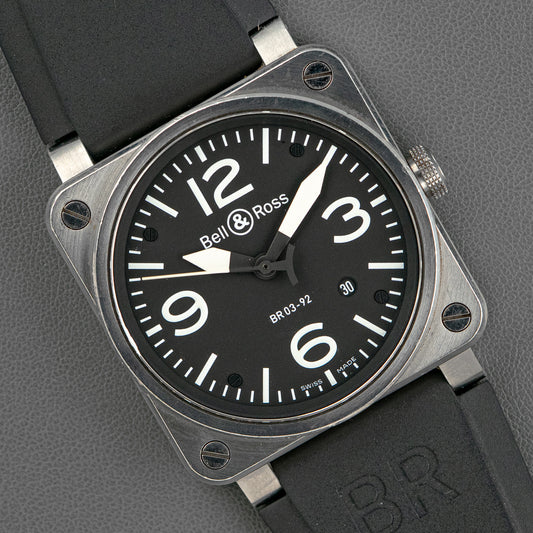 Bell & Ross BR 03-92 Black Dial Steel Automatic 42mm