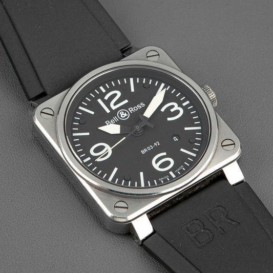 Bell & Ross BR 03-92 Black Dial Steel Automatic 42mm