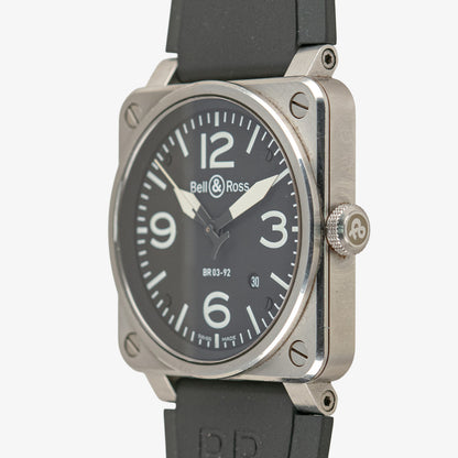 Bell & Ross BR 03-92 Black Dial Steel Automatic 42mm