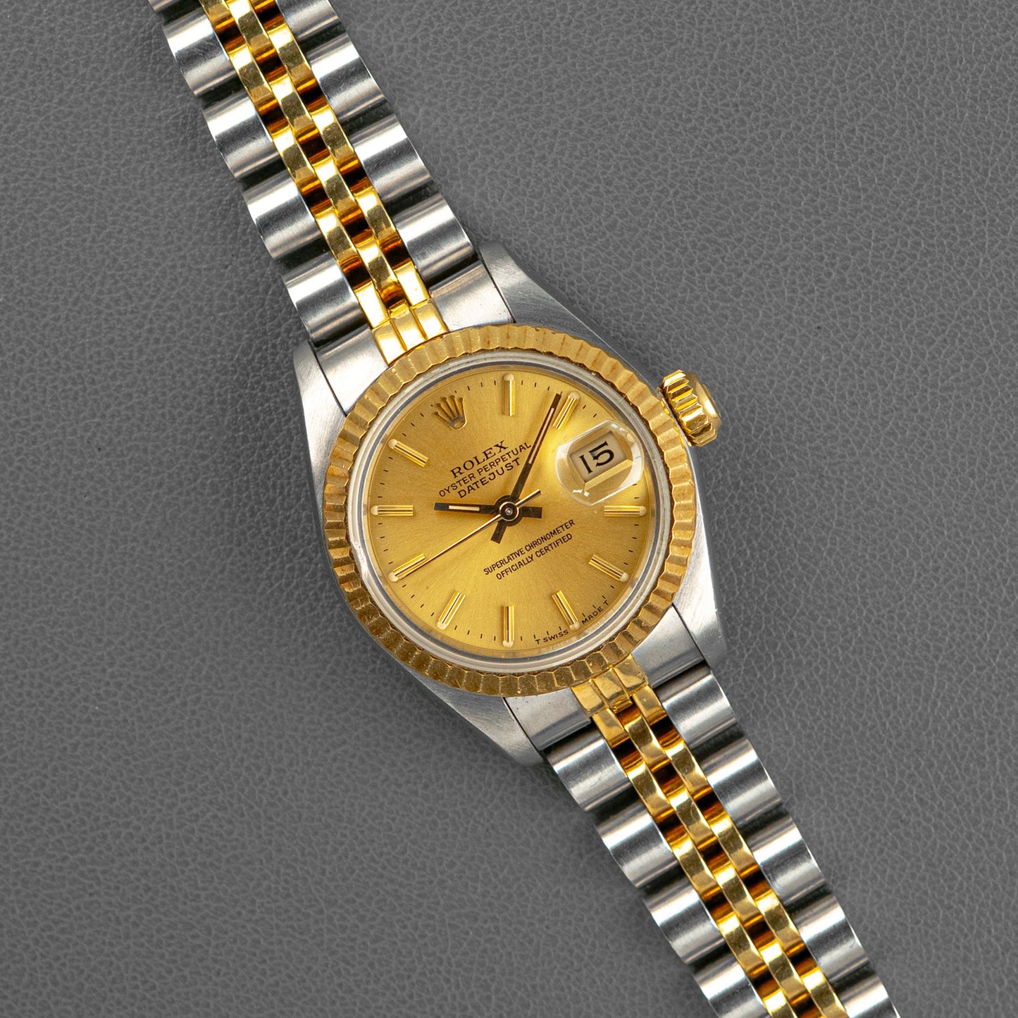 Rolex Datejust 69173 Two-Tone Champagne Dial 26mm