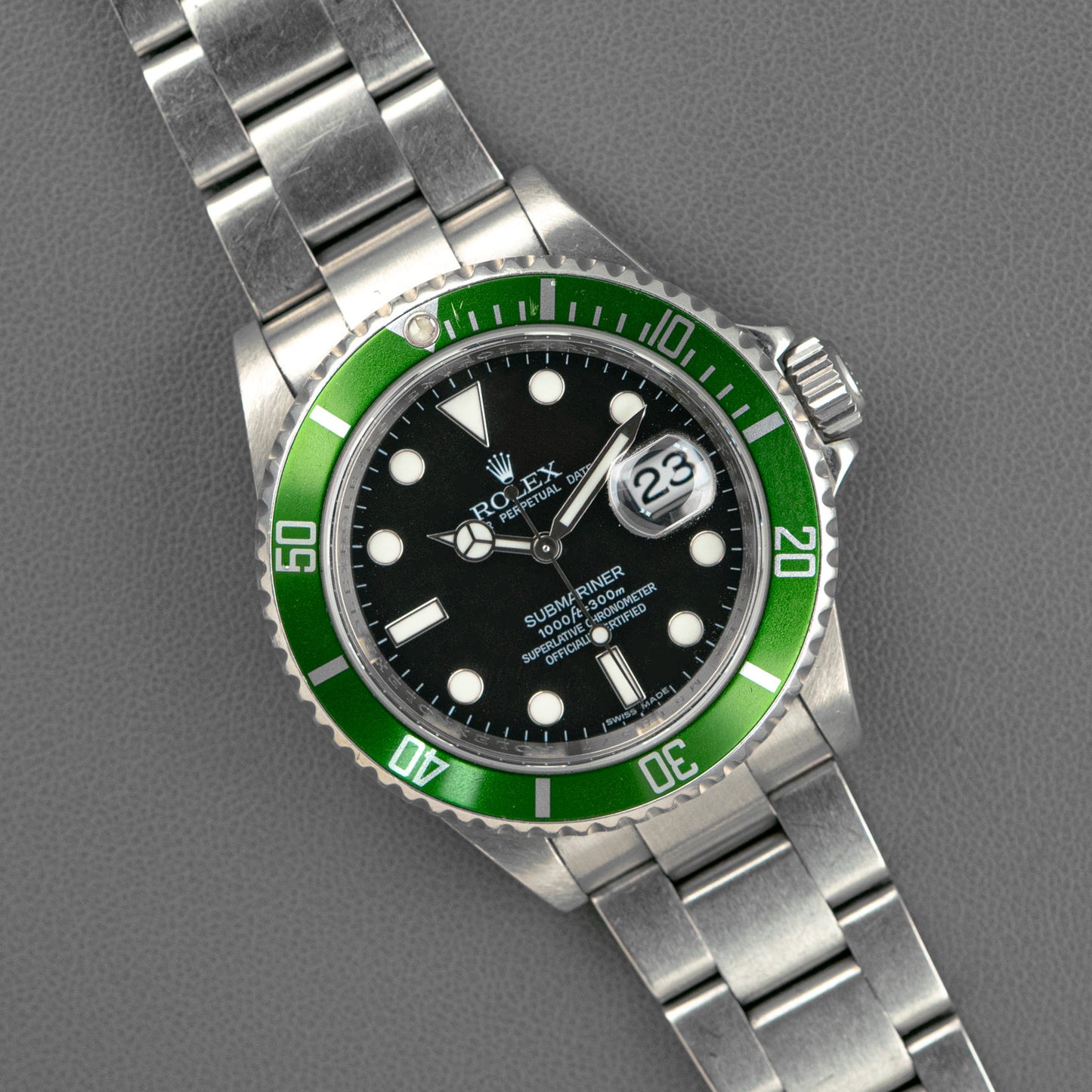 Rolex Submariner Date 16610LV Green Bezel "Kermit" 40mm