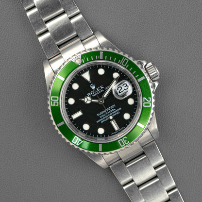 Rolex Submariner Date 16610LV Green Bezel "Kermit" 40mm