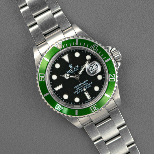 Rolex Submariner Date 16610LV Green Bezel "Kermit" 40mm
