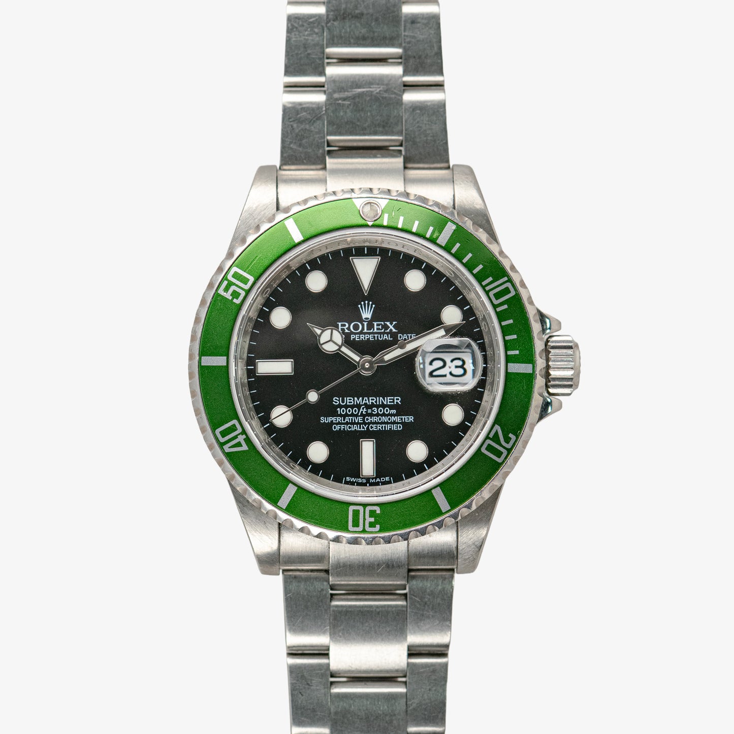 Rolex Submariner Date 16610LV Green Bezel "Kermit" 40mm