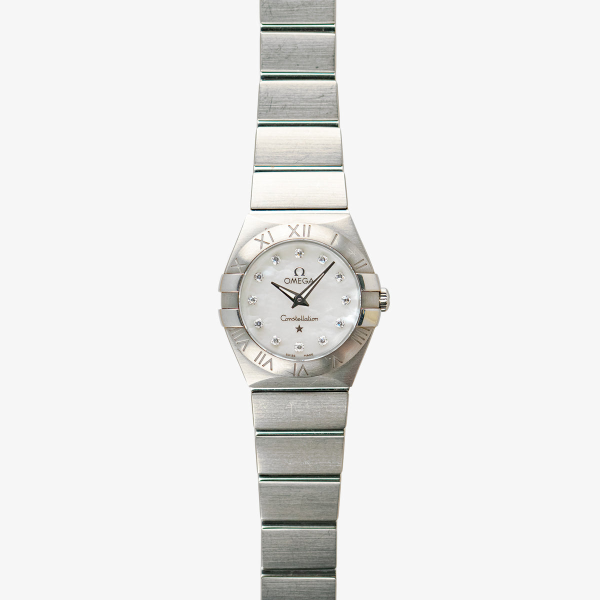 Omega Constellation Mother of Pearl Diamond Dial 25mm