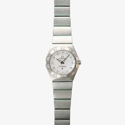 Omega Constellation Mother of Pearl Diamond Dial 25mm