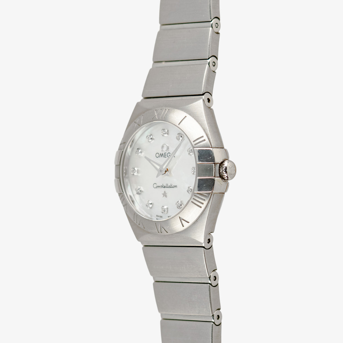 Omega Constellation Mother of Pearl Diamond Dial 25mm