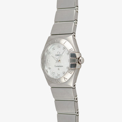 Omega Constellation Mother of Pearl Diamond Dial 25mm