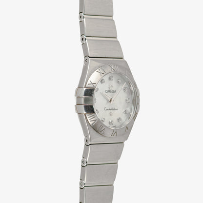 Omega Constellation Mother of Pearl Diamond Dial 25mm