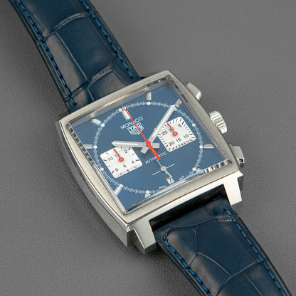 TAG Heuer Monaco Automatic Chronograph Blue Dial 39mm