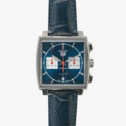 TAG Heuer Monaco Automatic Chronograph Blue Dial 39mm