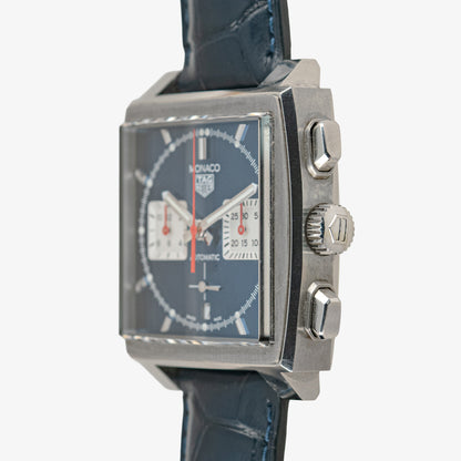 TAG Heuer Monaco Automatic Chronograph Blue Dial 39mm
