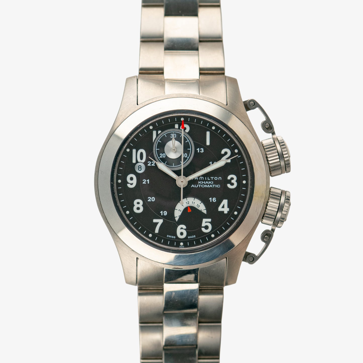 Hamilton Khaki Navy Frogman Auto Chrono Titanium 43mm