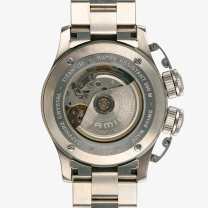 Hamilton Khaki Navy Frogman Auto Chrono Titanium 43mm
