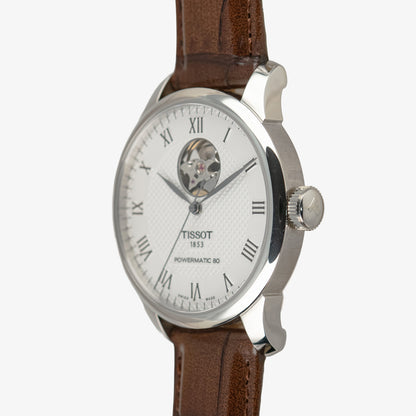 Tissot Le Locle Open Heart Powermatic 80 Silver Dial 39.3mm