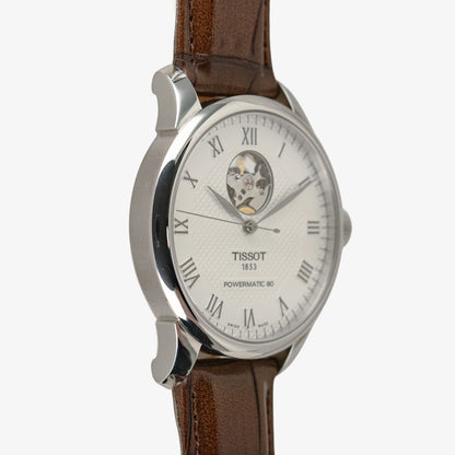 Tissot Le Locle Open Heart Powermatic 80 Silver Dial 39.3mm