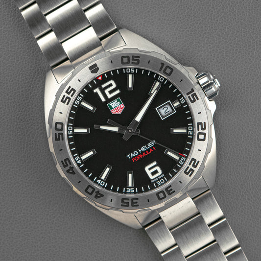 TAG Heuer Formula 1 Quartz Black Dial Steel 41mm