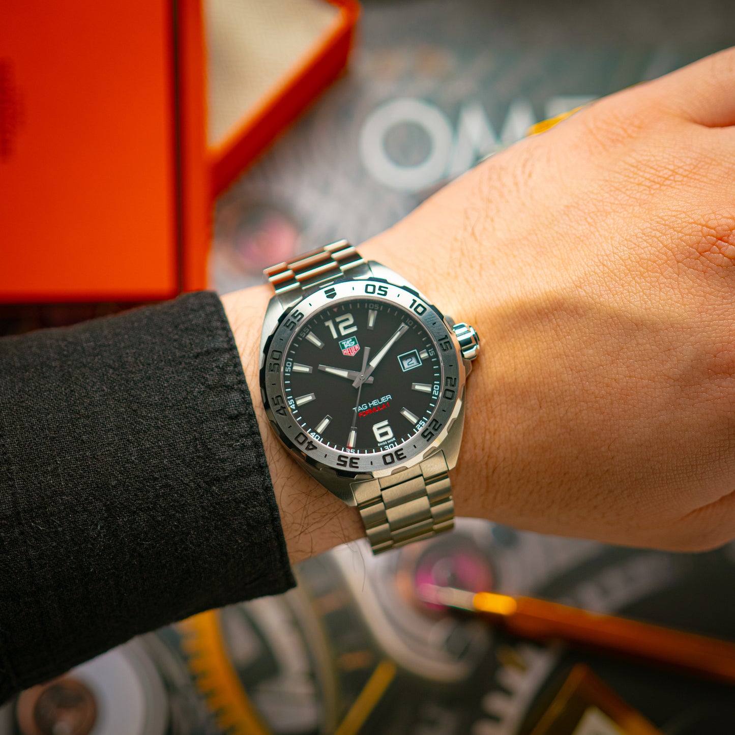 TAG Heuer Formula 1 Quartz Black Dial Steel 41mm