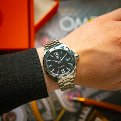 TAG Heuer Formula 1 Quartz Black Dial Steel 41mm