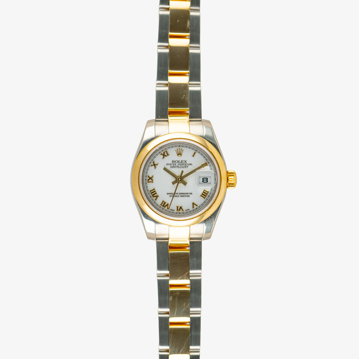 Rolex Datejust 179163 Two-Tone Roman Dial 26mm