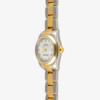 Rolex Datejust 179163 Two-Tone Roman Dial 26mm