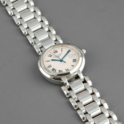 Longines PrimaLuna Quartz Silver Dial Date 30mm