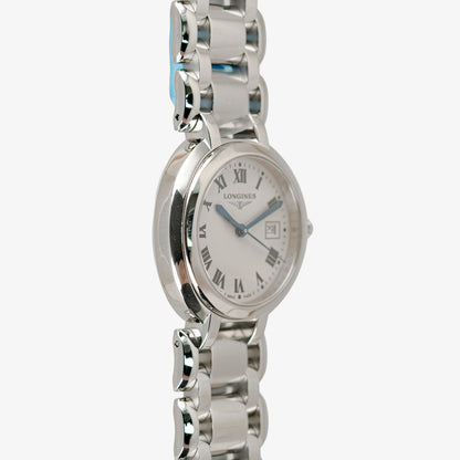 Longines PrimaLuna Quartz Silver Dial Date 30mm