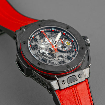 Hublot Big Bang Ferrari Unico Black Ceramic Skeleton 45mm