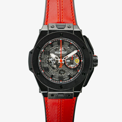 Hublot Big Bang Ferrari Unico Black Ceramic Skeleton 45mm